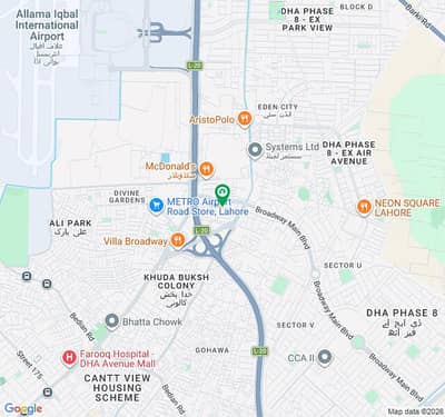 Ready To sale A Commercial Plot 8 Marla In Commercial Broadway Block D Lahore