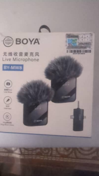 Boya Wireless Microphone BY-MW8