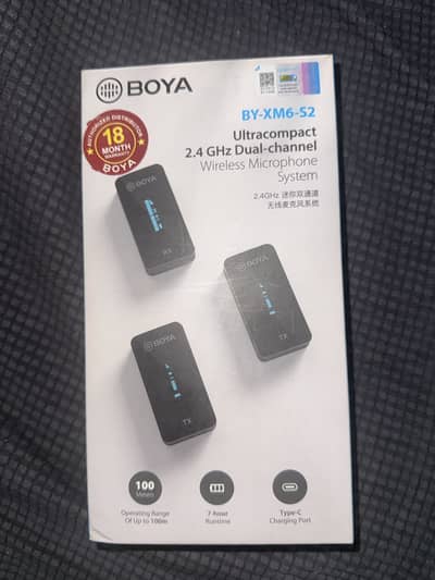 BOYA BY-XM6-S2 Wireless Microphone System