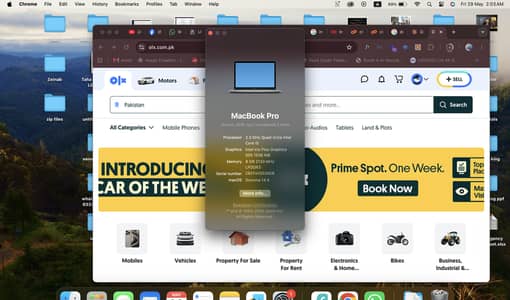 Macbook Pro 2018 (8-256) Direct buy from Dubai