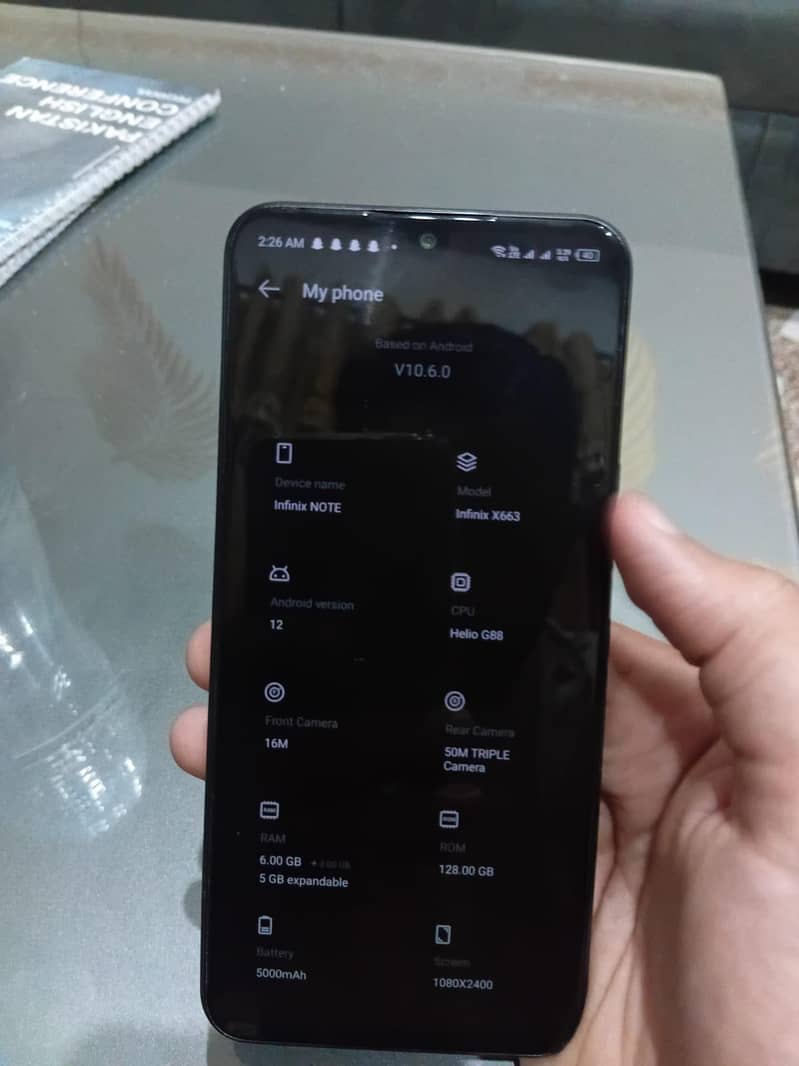 Infinix Note 12 6
