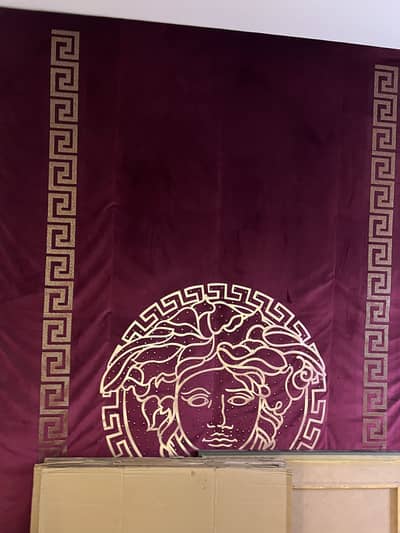 Red curtain