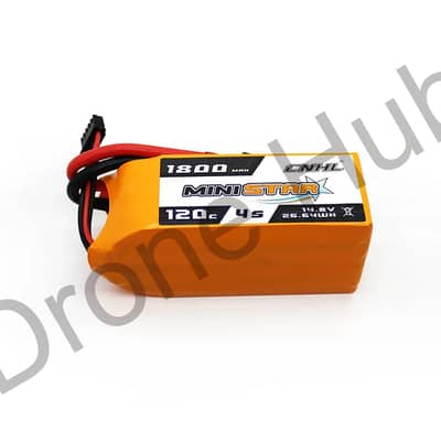 CNHL MiniStar 1800mAh 14.8V 4S 120C Lipo Battery with XT60 Plug