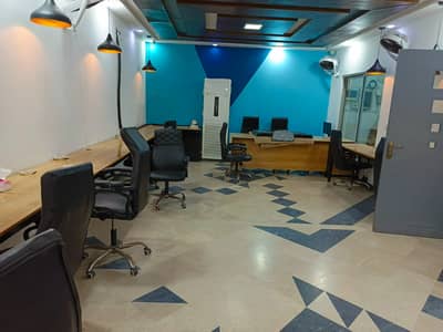 4 Marla 1st Floor Fully Furnished For It Office For Rent Corner Building Near To Main Road In DHA Phase 1 Block K Pakistan Punjab Lahore