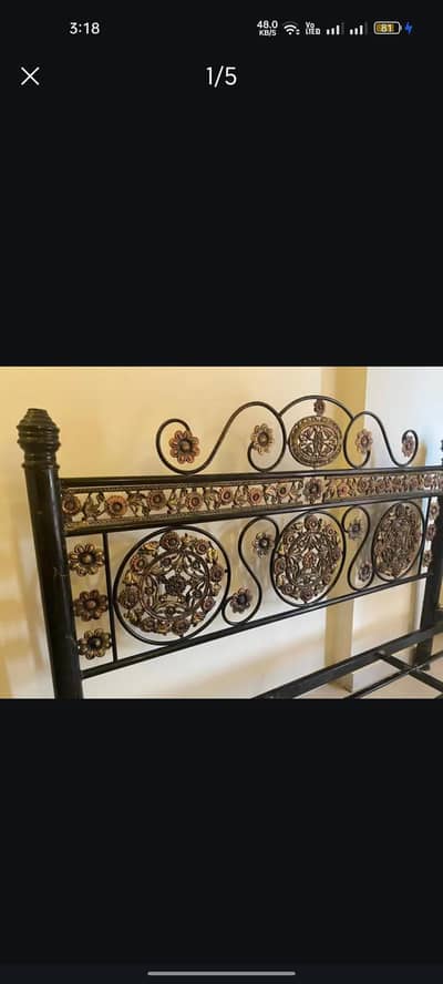 iron bed firm quality for sale