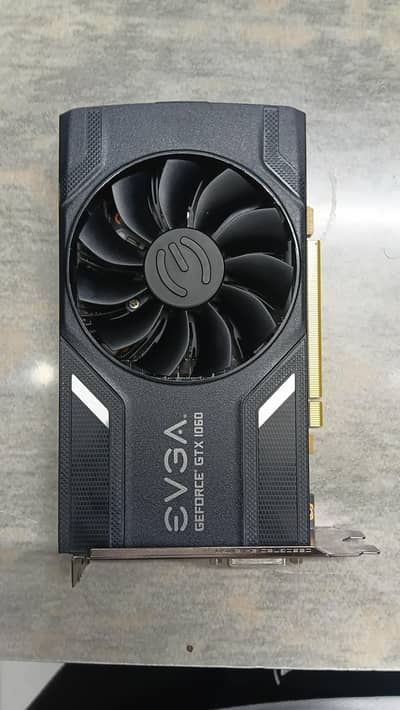 Nvidia GTX 1060 6gb EVGA single fan gpu graphics card