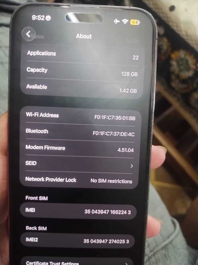 Iphone 14 pro max 2