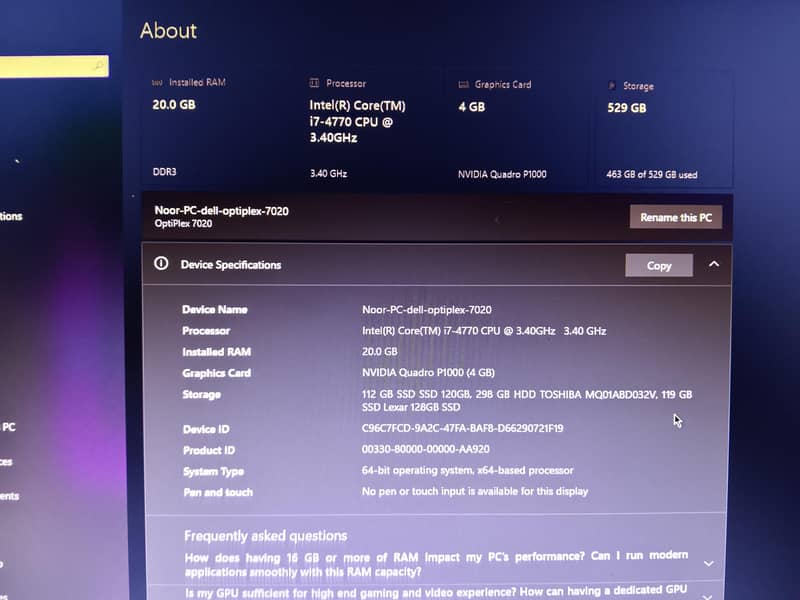 Dell Optiplex Gaming/Rendering PC. 1