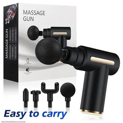 Rechargeable Fascial Massage Gun - Full Body Pain Relief (New Pack)