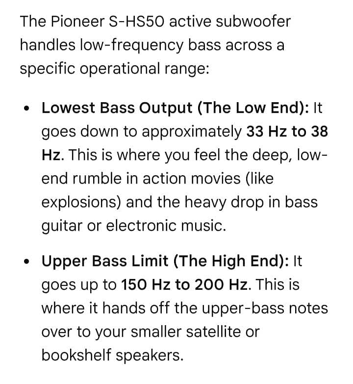 Active subwoofer 7