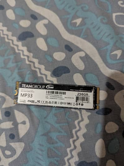256GB NVME and 8gb DDR4 2400mhz laptop ram