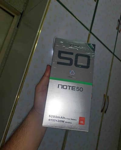 Infinix Note 50 256GB Complete Box