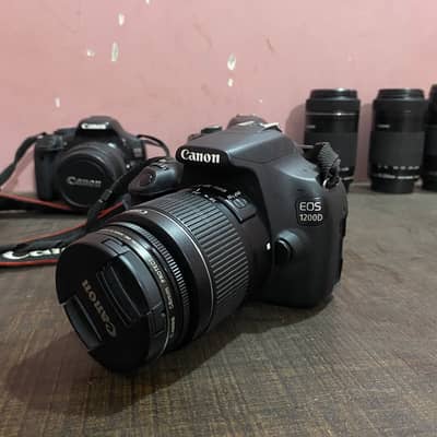 Canon 1200D DSLR for sale with 18-55 lens