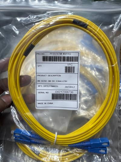 SC TO UPC PATCH CORD 3MTR