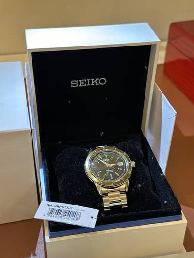 Seiko Presage Automatic Watch Style 60's 10/10 Condition