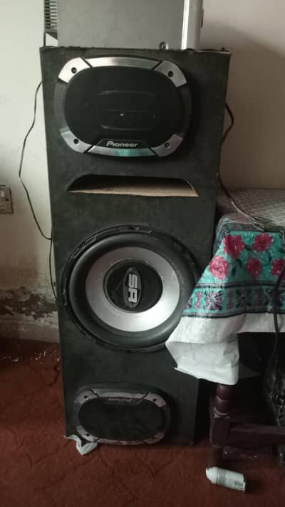 pioneer Woofer and speaker for sale