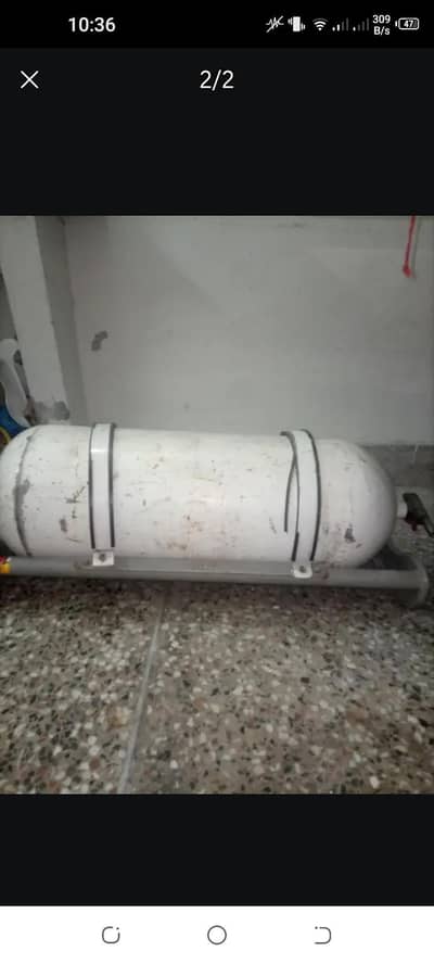 cng cylainder with kit +stand
