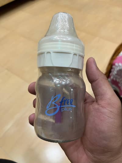 Bfree plus premium smart glass baby feeding 160ml brand new
