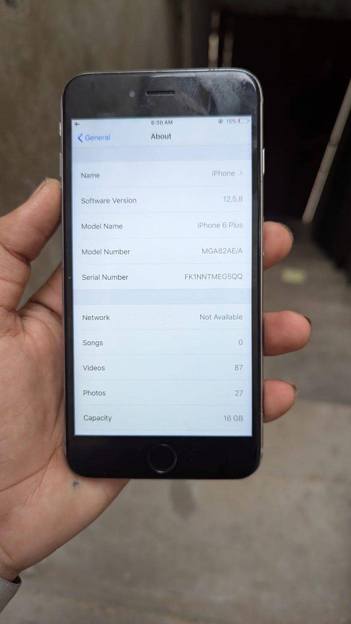 Apple iPhone 6 Plus 6