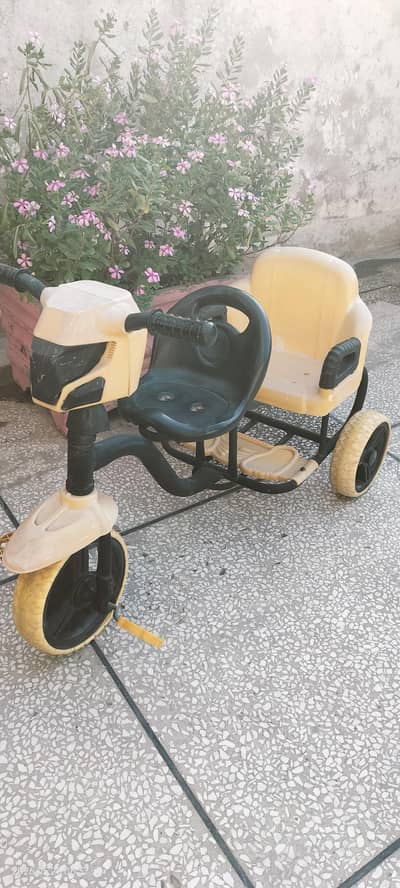 Tricycle for kids | Double seat | 2 - 5 years