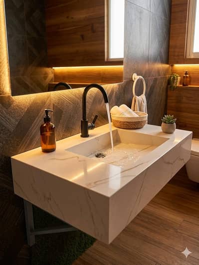 Tile Vanity