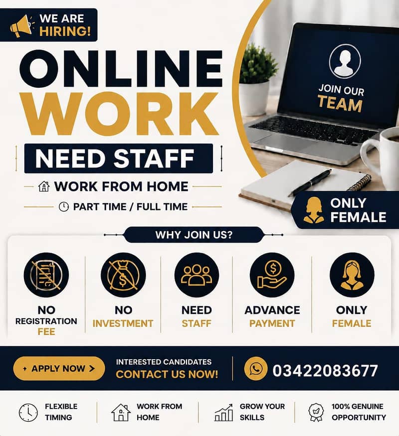 online work available 0