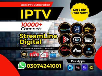 Best IPTV Subscription – 16,000+ Channels & Movies |4K +923074241001