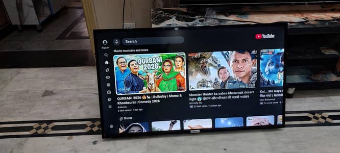 Tcl Led Tv 40 inch andriod good condition no fault never open repair