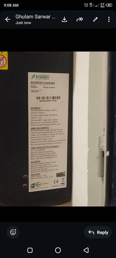 solar inverter PV5200