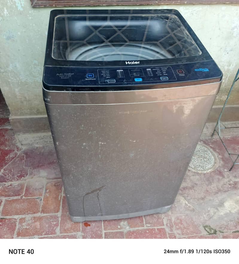 Haier automatic washing machine 0