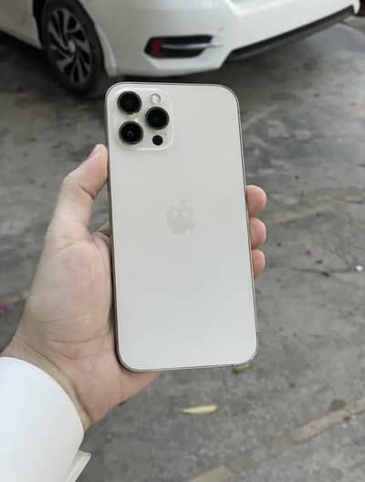 Iphone 12 pro max factory unlock 128gb gold color just display change