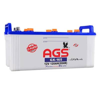 AGS  BATTERY NEW CONDITION 1 MONTH USED CHECKING WARANTY 03122,810,637