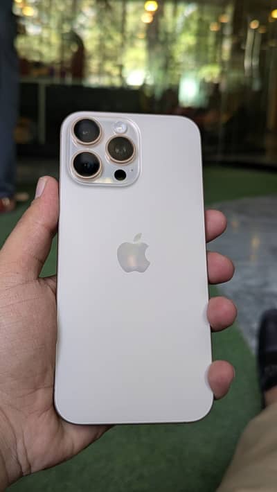 iPhone 16 Pro Max Dessert Titanium Factory Unlocked