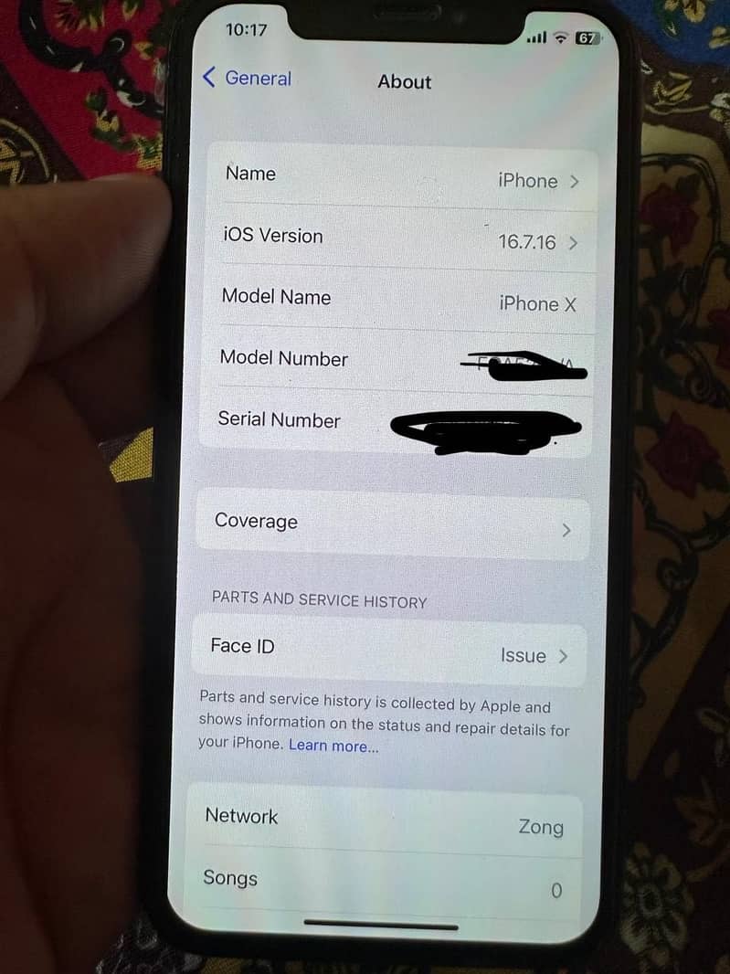 Apple iPhone X 5