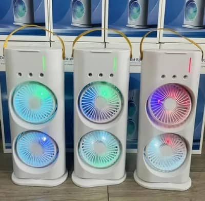Potable USD Mist Fan 360° Rotatable