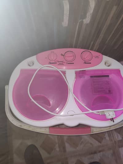 Twin baby clothes washing machine