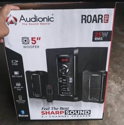 Audionic Roar Pro Sharp Sound Woofers For Sale