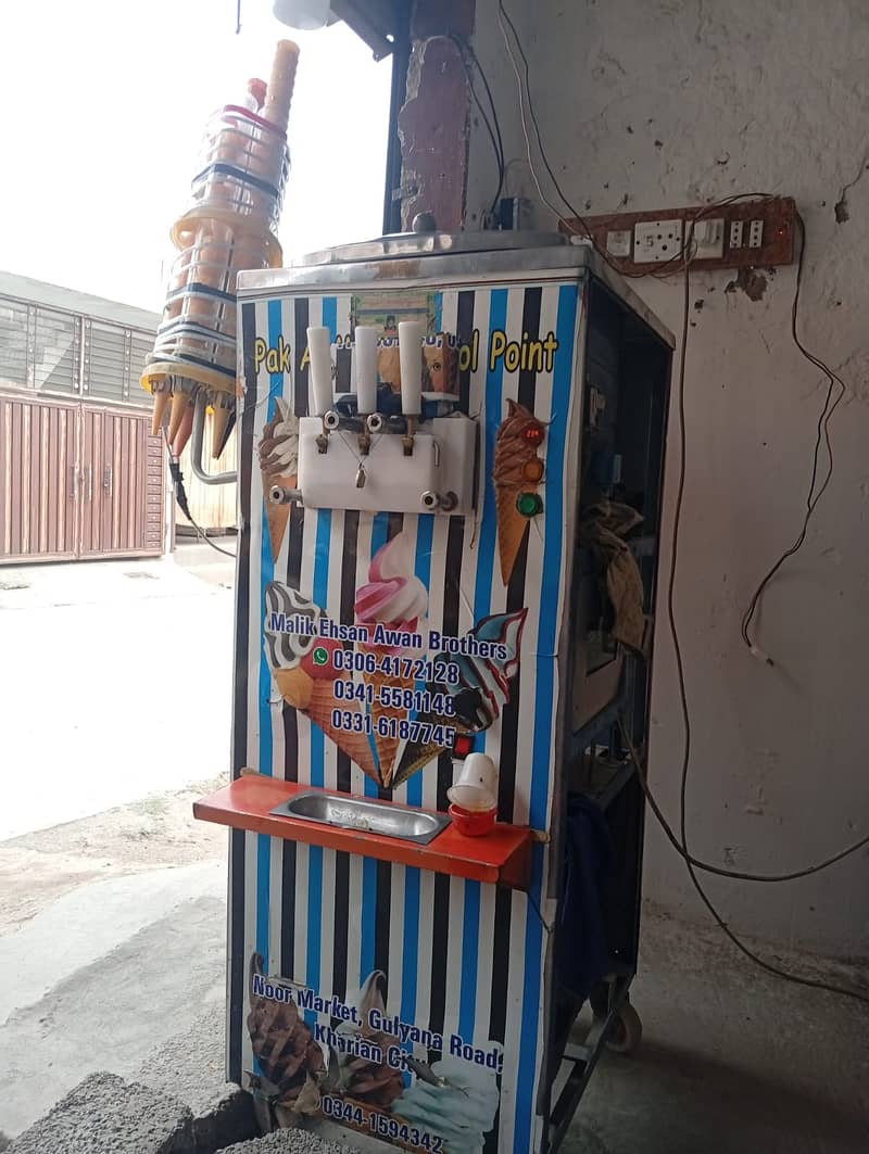 اعلیٰ معیار کی کان آئس کریم مشین برائے فروخت 3