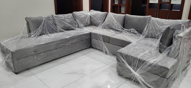 10 Seat L shape TV launch Sofa