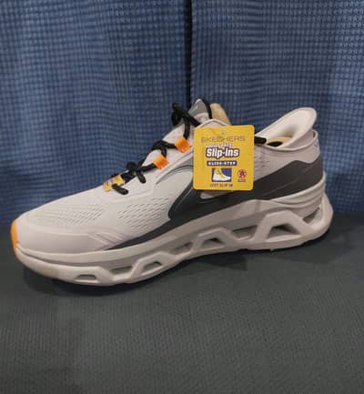 Skechers White & Grey Chunky Sneakers – EU 45