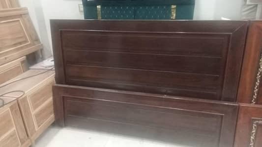 Premium Wooden Double Bed – Strong & Stylish Bedroom Set | Urgent Sale