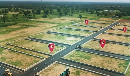 10 Marla Residential Plot For Sale in Bismillah Housing Scheme