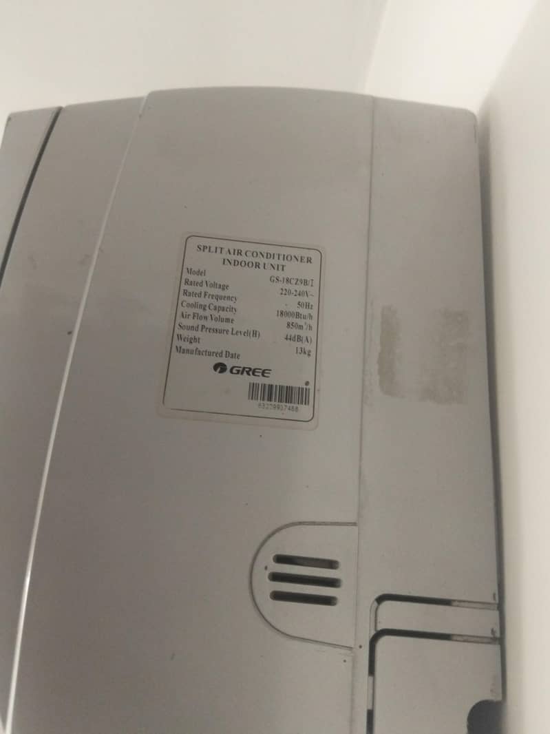 gree split  AC 1.5 ton 5