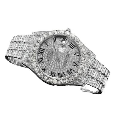 Luxury Iced-Out Watch