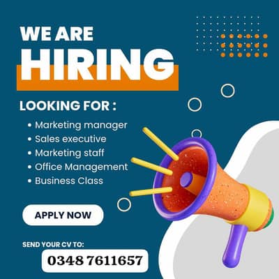 URGENT HIRING MALE AND FEMALE STAFF FOR OFFICE AND ONLINE WORK