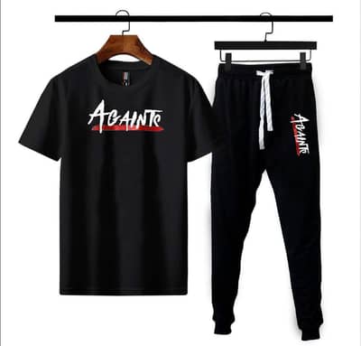 Men's Printed Polyester Tracksuit Medium To XL