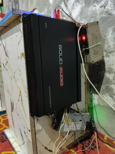 solid audio 5500 watt 4 chanal