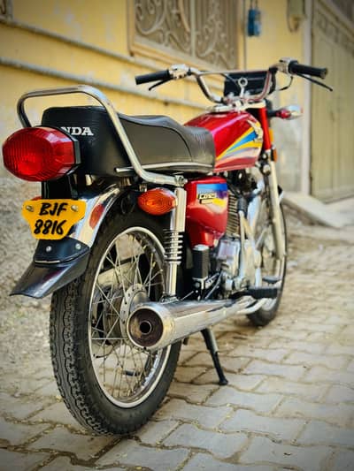 Honda CG 125 Model 2002 Non Euro Down Model Genuine