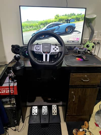PXN V9 GEN2 steering wheel with gear and clucth