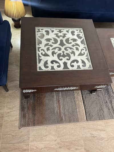 Lounge Central Table and two side tables